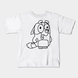 Bluey Muffin Design 7 Kids T-Shirt